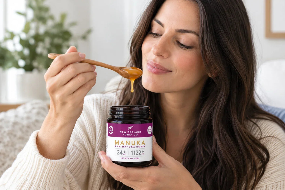 Manuka-Honig bei Halsschmerzen: Der beste MGO-Wert