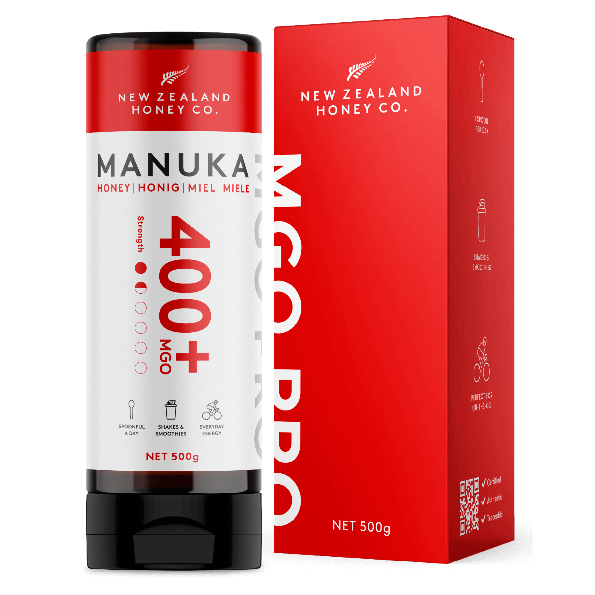 Manuka Honig MGO 400+ - New Zealand Honey Co. DE