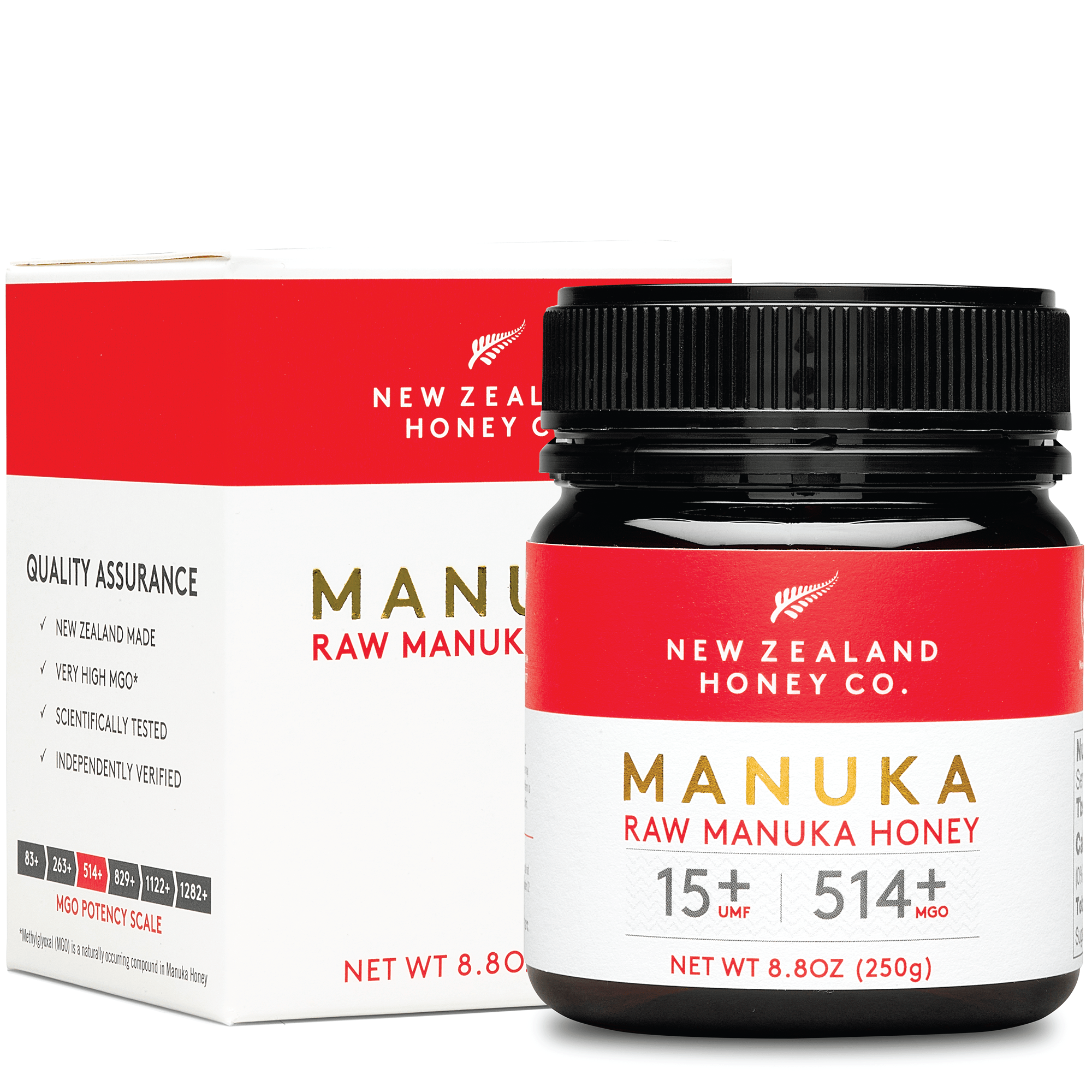 Manuka Honig UMF™ 15+ | MGO 514+ - New Zealand Honey Co. DE